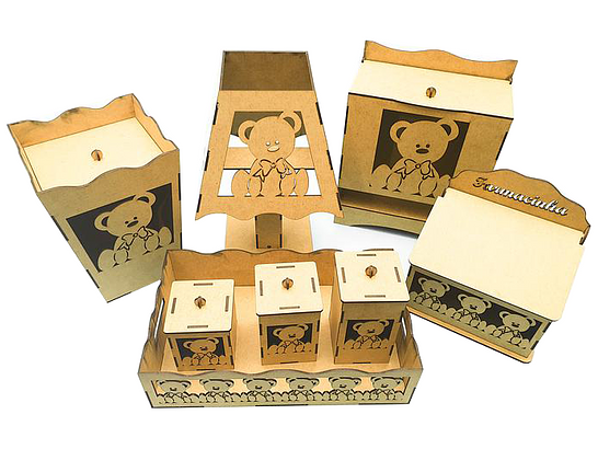 Kit De Bebê Ursinho