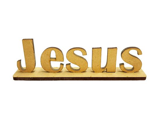 Palavra Jesus Na Base Pequeno