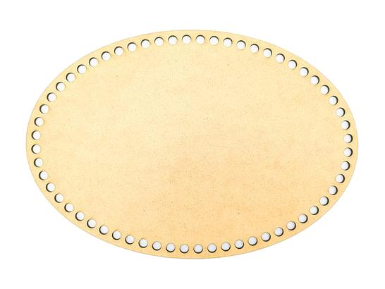 Base Crochê Oval 35cm