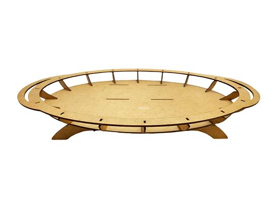 Bandeja Oval 3D