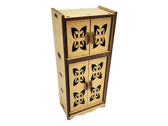 Mini Guarda Roupa 4 Portas