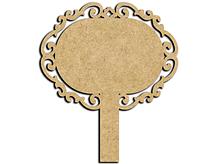 Placa Arabesco 1 Com Cabo