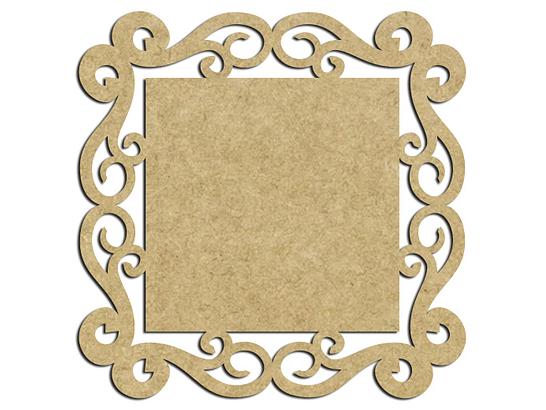 Placa Arabesco Onda Quadrada