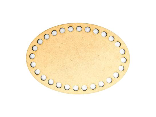 Base Crochê Oval 15cm