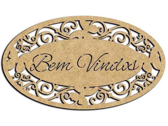 Placa Bem Vindos Borboleta