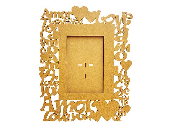 Porta Retrato Palavras De Amor