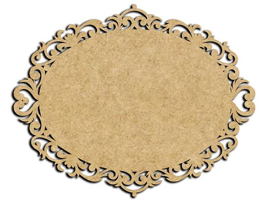 Placa Arabesco Corção
