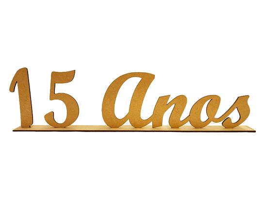 Palavra 15 Anos Na Base