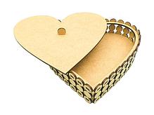 Caixa Meia Pérola Coração Pequeno