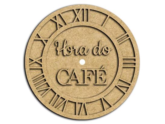 Relógio Hora do Café